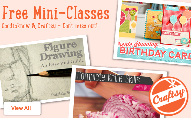 Free mini-classes from Craftsy